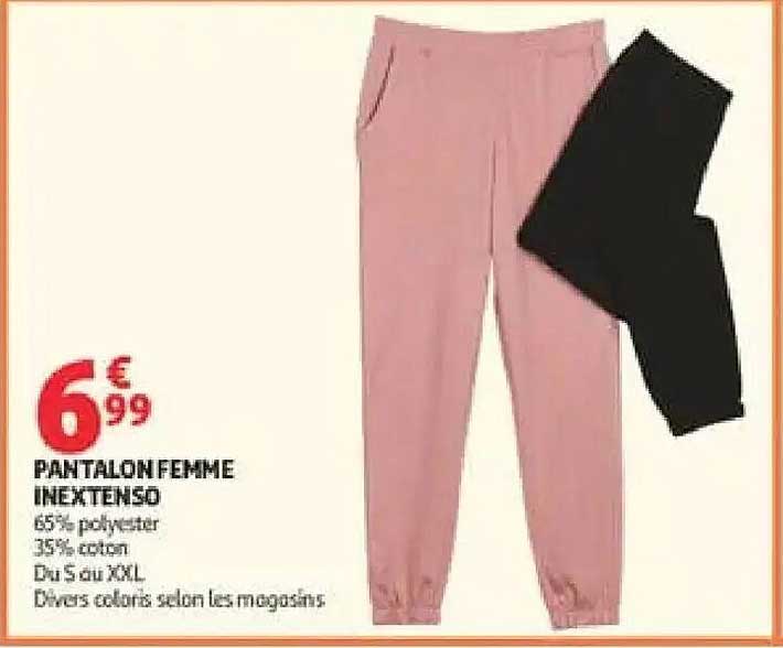 PANTALON FEMME INEXTENSO