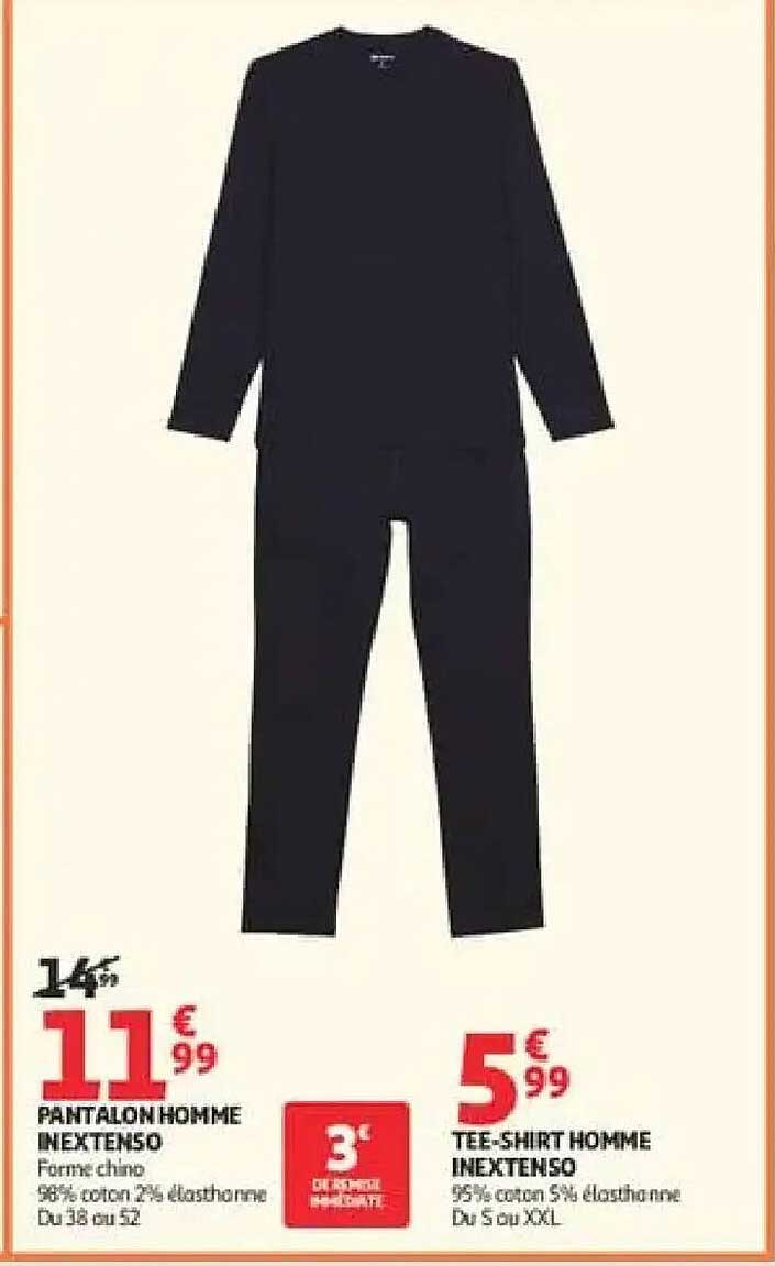 PANTALON HOMME NEXTENSO