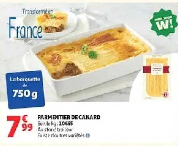 PARMENTIER DE CANARD
