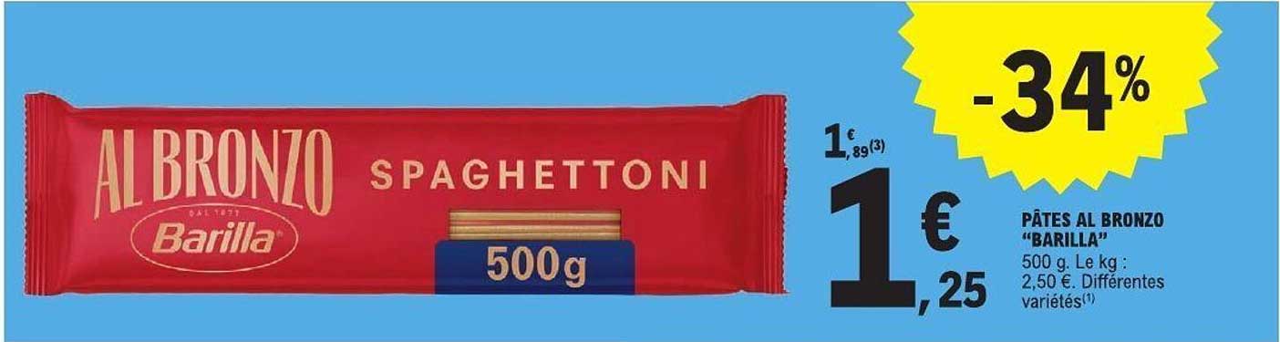 PÂTES AL BRONZO "BARILLA"