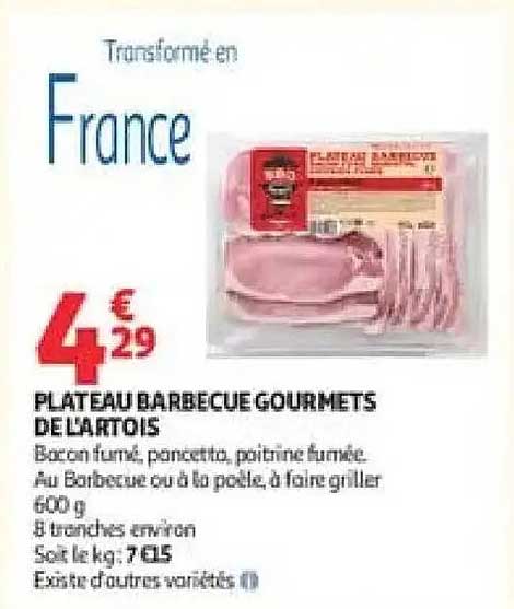 PLATEAU BARBECUE GOURMETS DE LARROIS