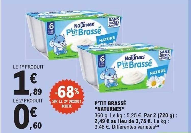 P'TIT BRASSÉ “NATURNES”