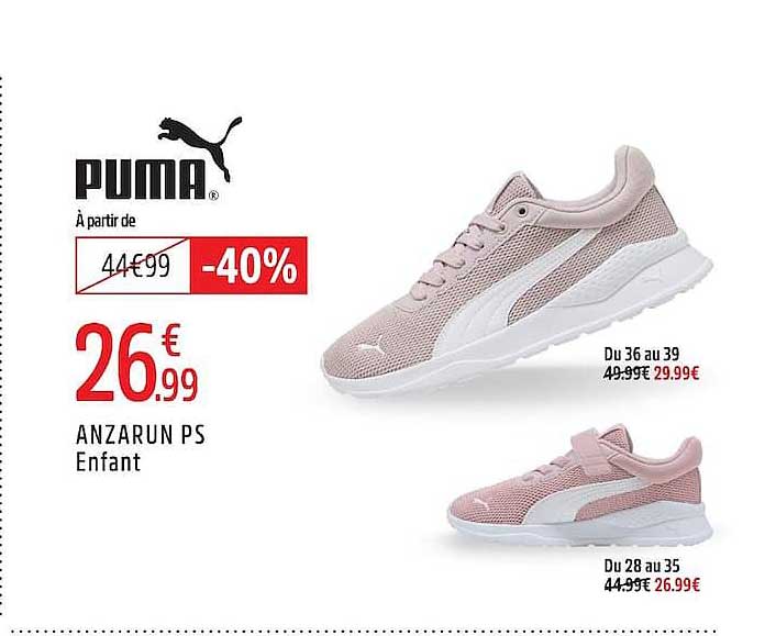 PUMA ANZARUN PS Enfant