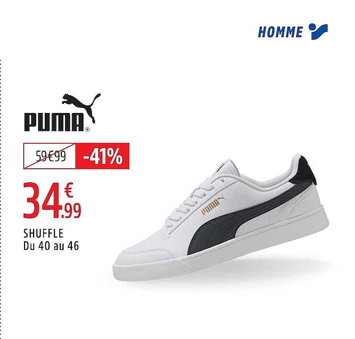 PUMA SHUFFLE Du 40 au 46