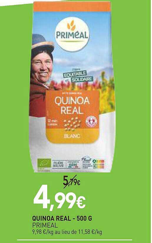 QUINOA REAL - 500 G PRIMÉAL