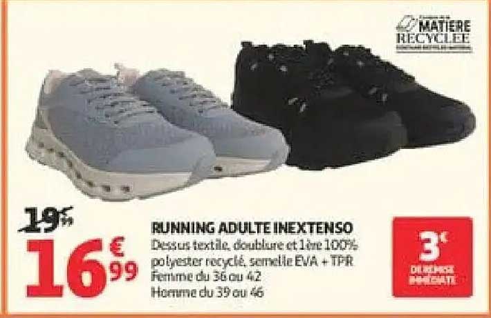 RUNNING ADULTE INEXTENSO