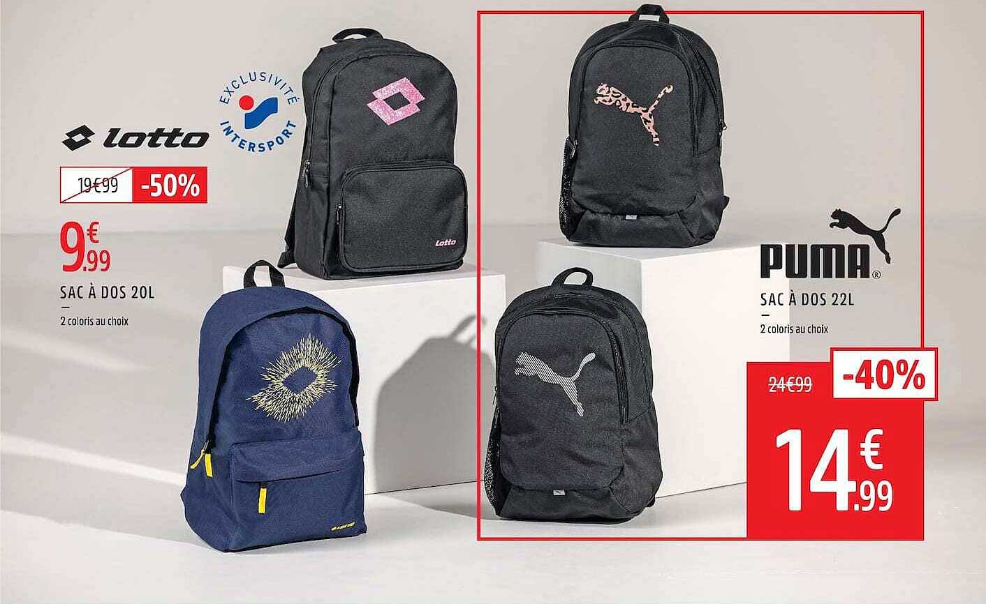 SAC À DOS 20L