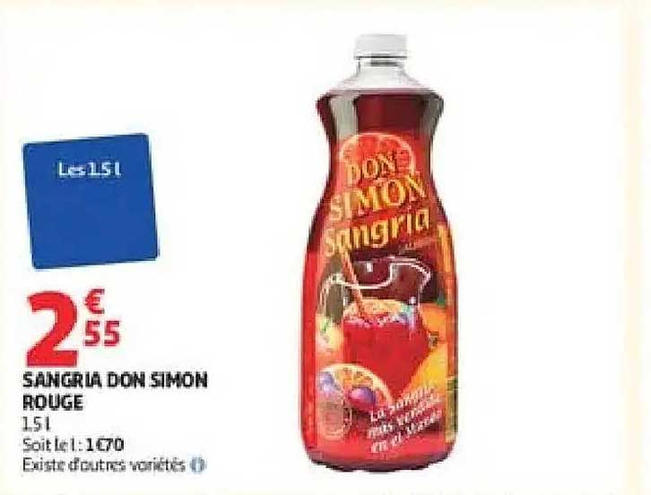 SANGRIA DON SIMON ROUGE