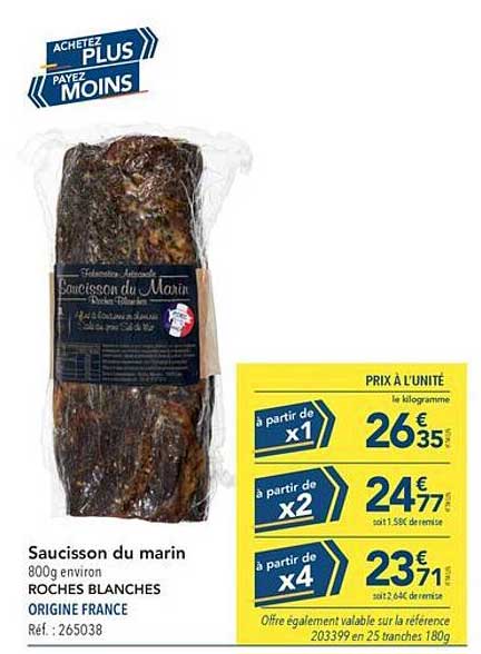 Saucisson du marin