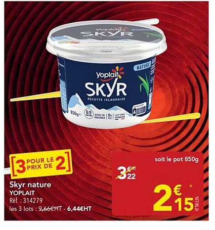 Skyr nature YOPLAIT