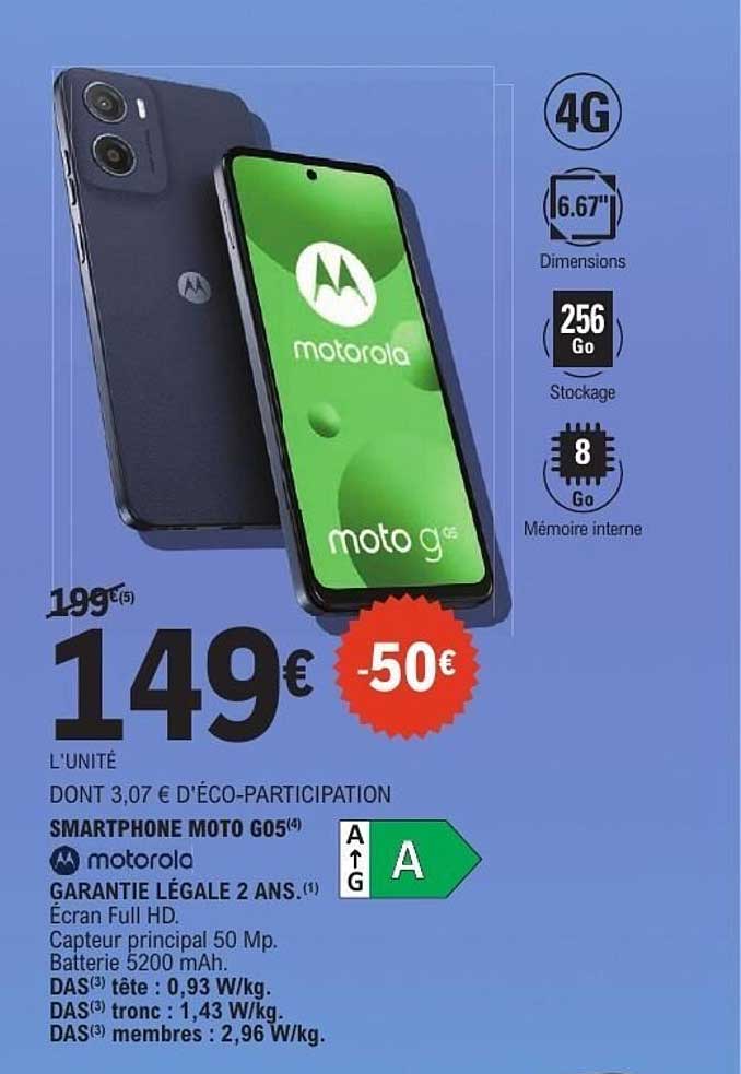 SMARTPHONE MOTO G05