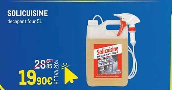 SOLICUISINE decapant four 5L