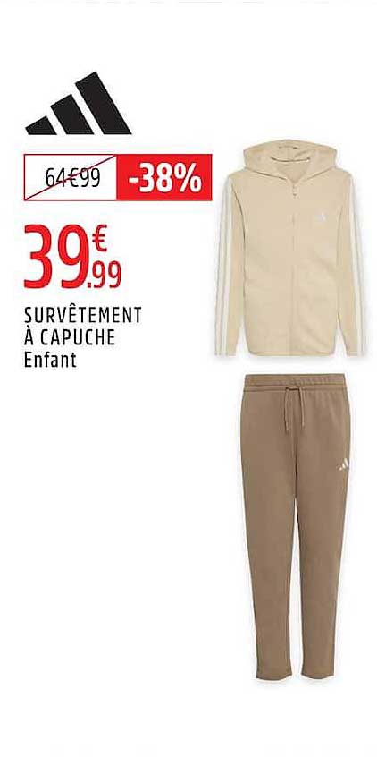 SURVÊTEMENT À CAPUCHE Enfant