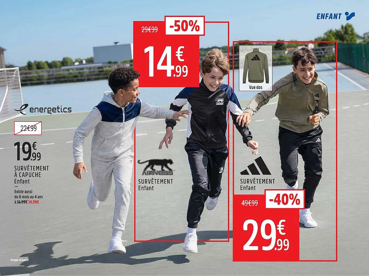 Survêtement à capuche enfant