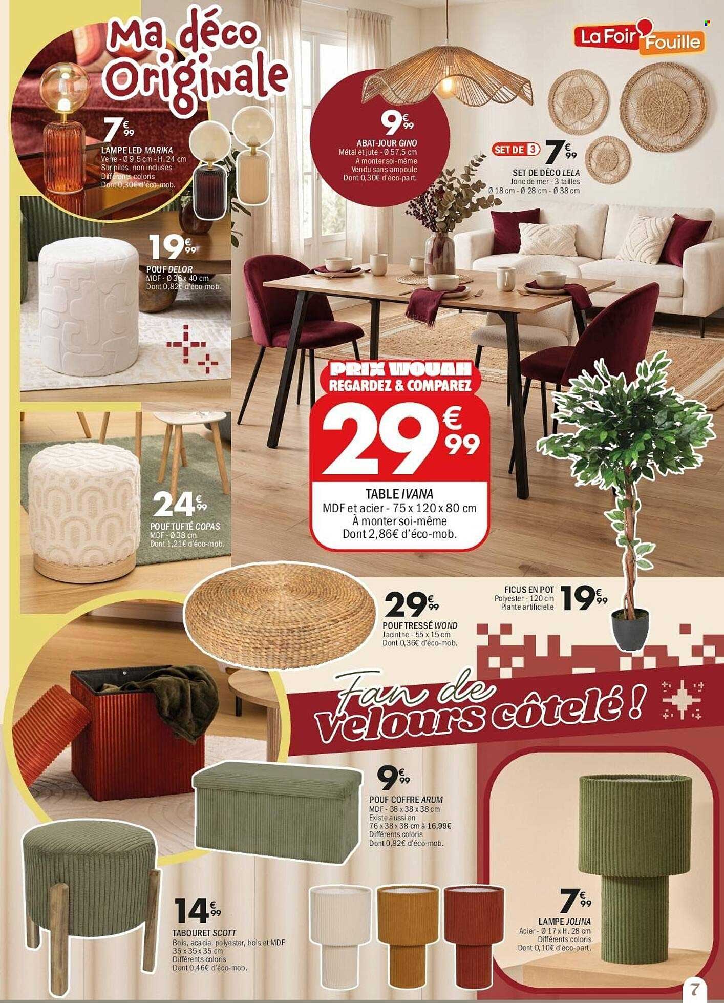 TABLE IVANA