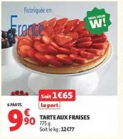 TARTE AUX FRAISES