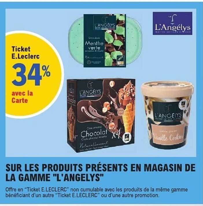 Ticket E.Leclerc 34% avec la Carte