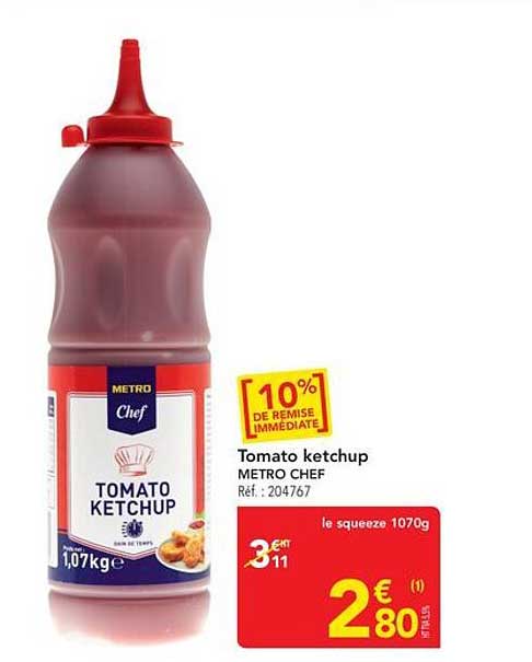 Tomato ketchup METRO CHEF