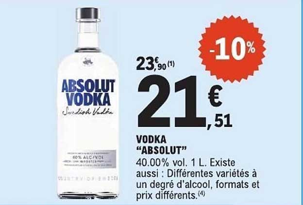 VODKA “ABSOLUT”