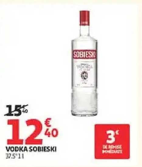 VODKA SOBIESKI 37,5° 1L