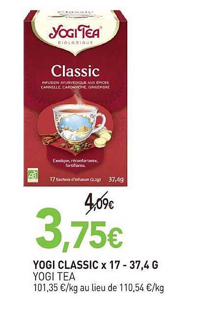 YOGI CLASSIC x 17 - 37,4 G
