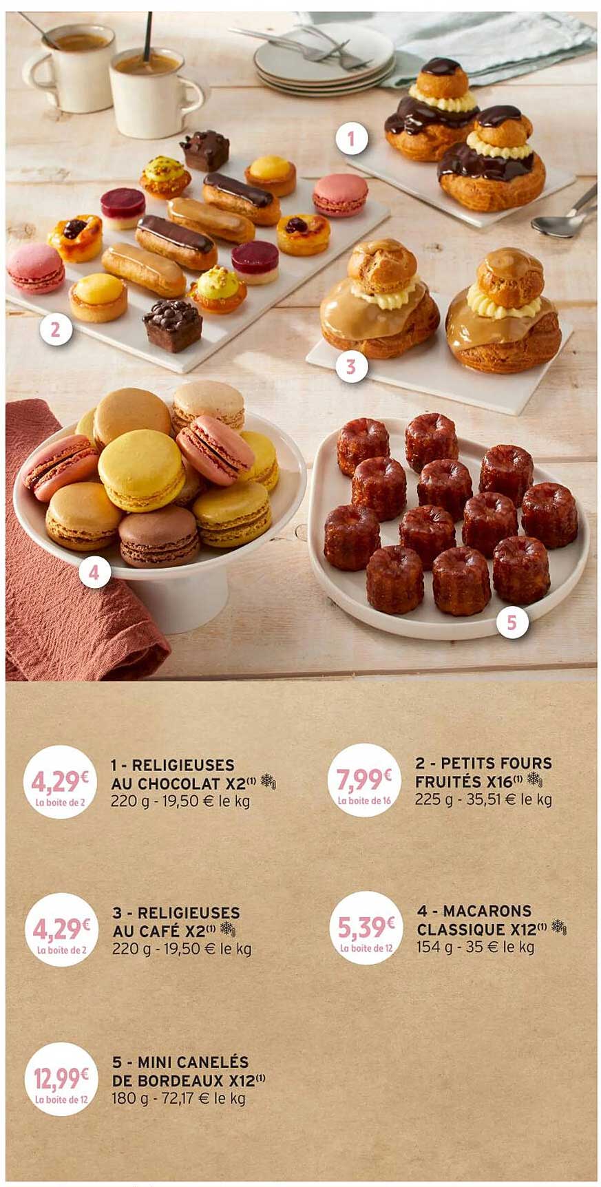 1 - RELIGIEUSES AU CHOCOLAT X2