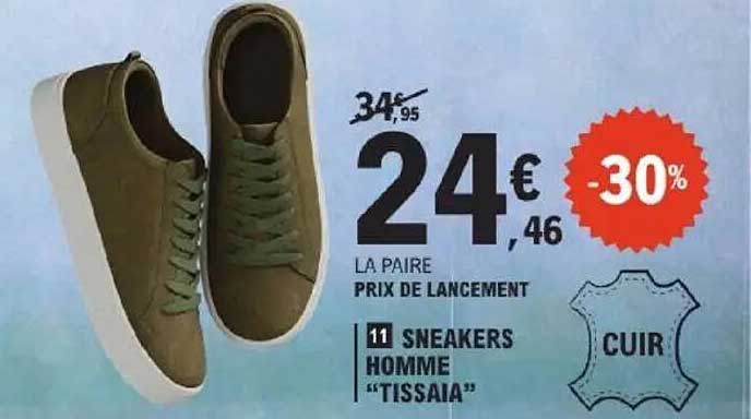 11 SNEAKERS HOMME "TISSAIA"