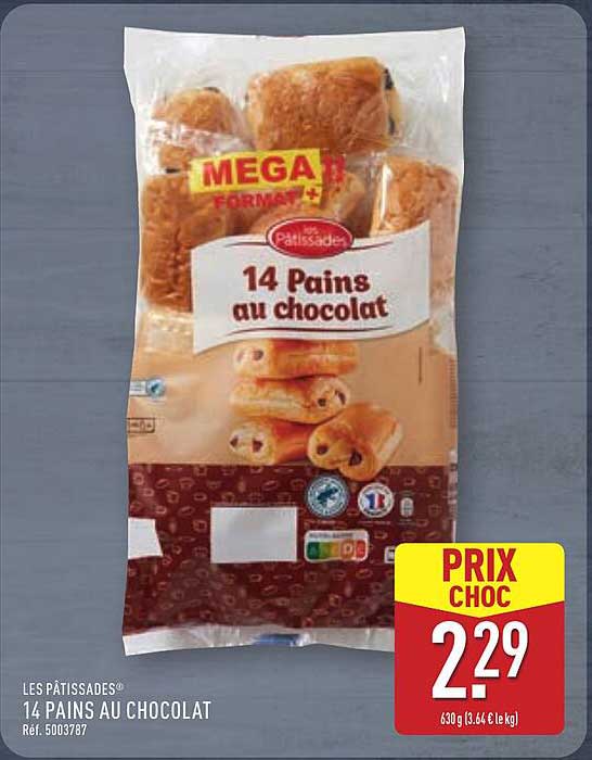 14 Pains au Chocolat