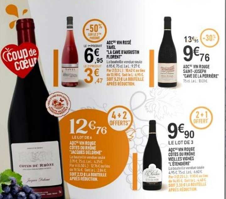 AOC Vin rosé Tavel "La Cave d'Augustin Florent"
