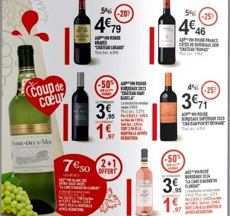 AOP* Vin Rouge Bordeaux 2023 "Château Haut Bascla"