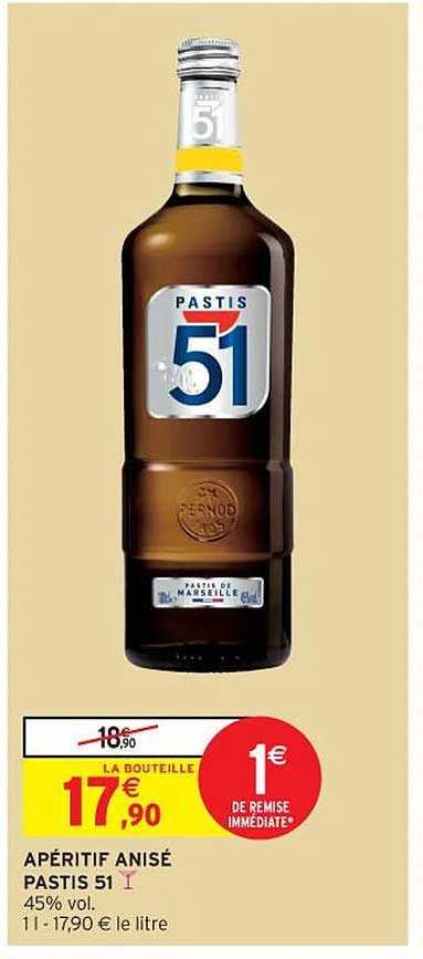 APÉRITIF ANISÉ PASTIS 51