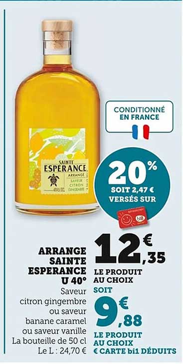 ARRANGE SAINTE ESPÉRANCE U 40°