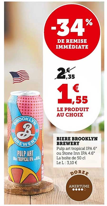 BIERE BROOKLYN BREWERY