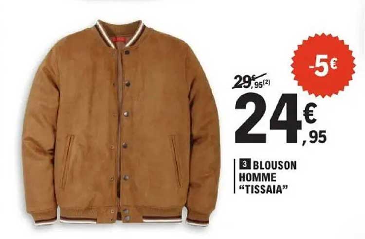BLOUSON HOMME "TISSAIA"