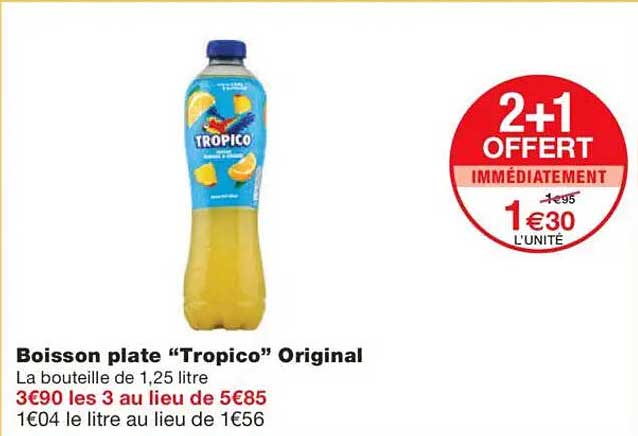 Boisson plate "Tropico" Original