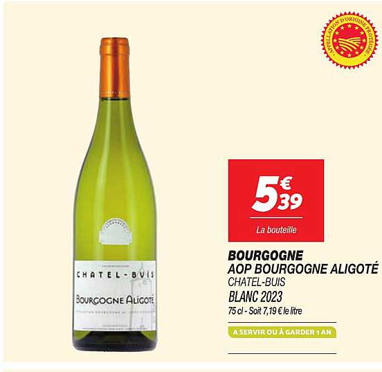 Bourgogne AOP Bourgogne Aligoté