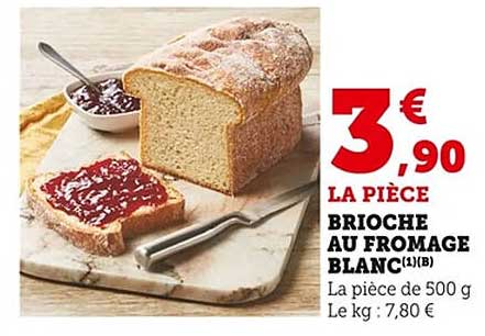 BRIOCHE AU FROMAGE BLANC