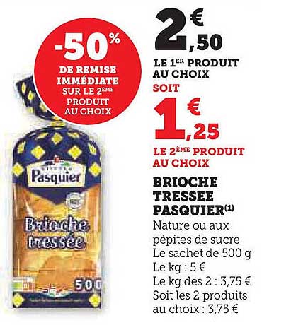 Brioche Tressée Pasquier