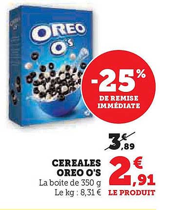 Céréales Oreo O's