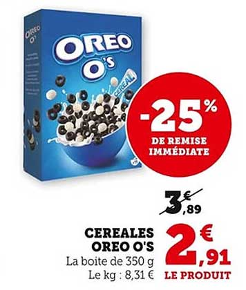 Céréales Oreo O's