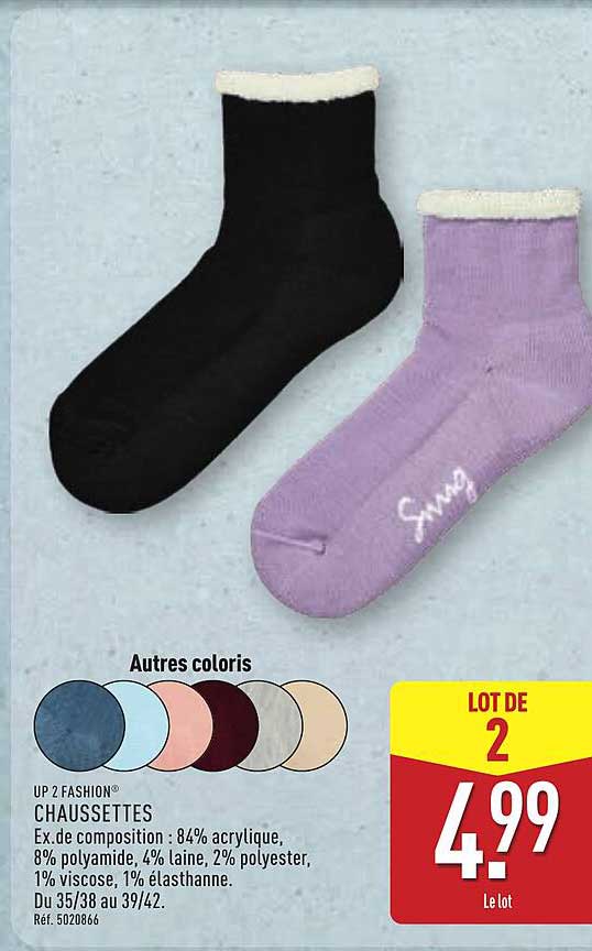 Chaussettes Lot de 2