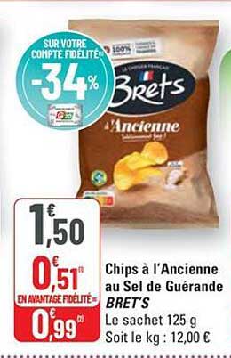 Chips à l’Ancienne au Sel de Guérande