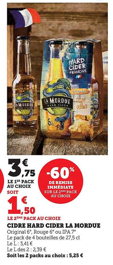 CIDRE HARD CIDER LA MORDUE