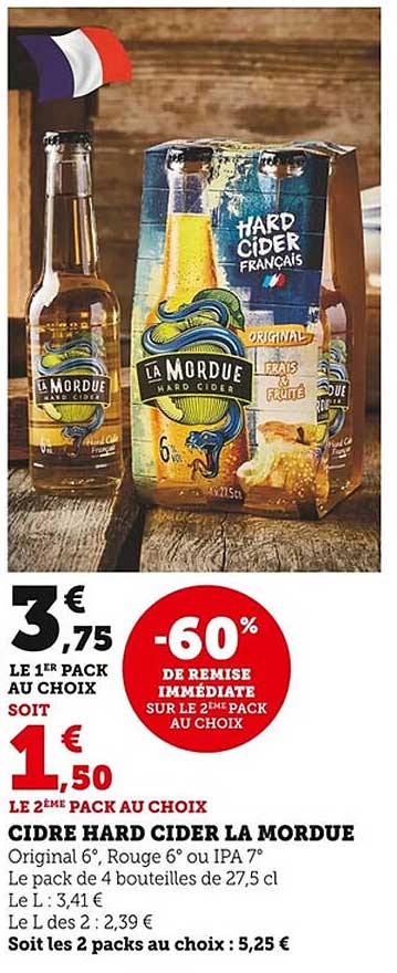 CIDRE HARD CIDER LA MORDUE