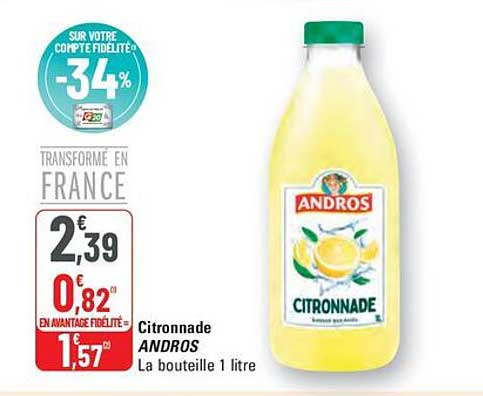 Citronnade ANDROS