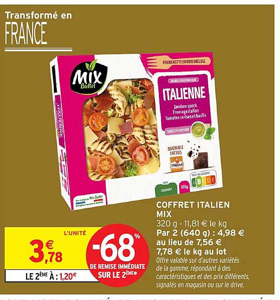 COFFRET ITALIEN MIX
