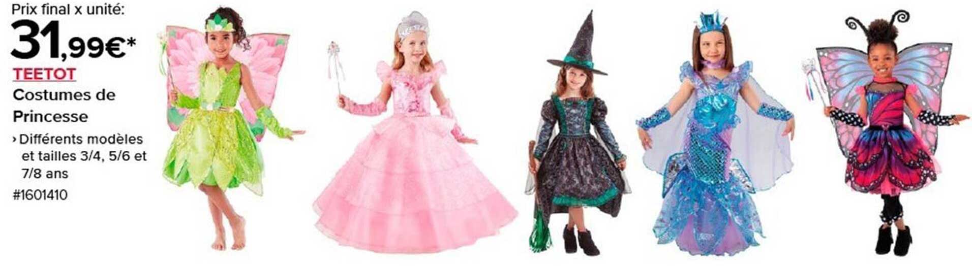 Costumes de Princesse