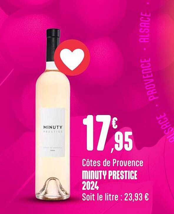 Côtes de Provence MINUTY PRESTIGE 2024
