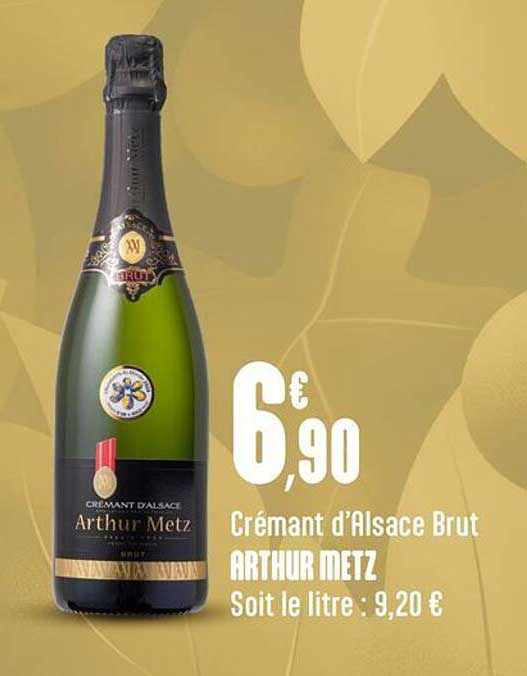 Crémant d'Alsace Brut Arthur Metz
