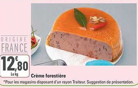 Crème forestière
